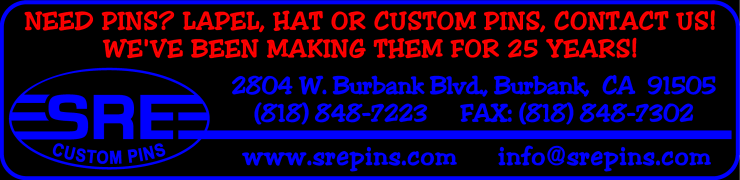 Visit SRE Pins @ http://www.srepins.com  for the best in lapel and hat pins.
