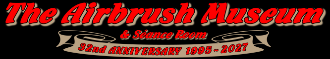 Airbrush history from The Airbrush Museum featuring Paasche Airbrush, Wold Airbrush, Walkup Airbrush, Iwata Airbrush and more!